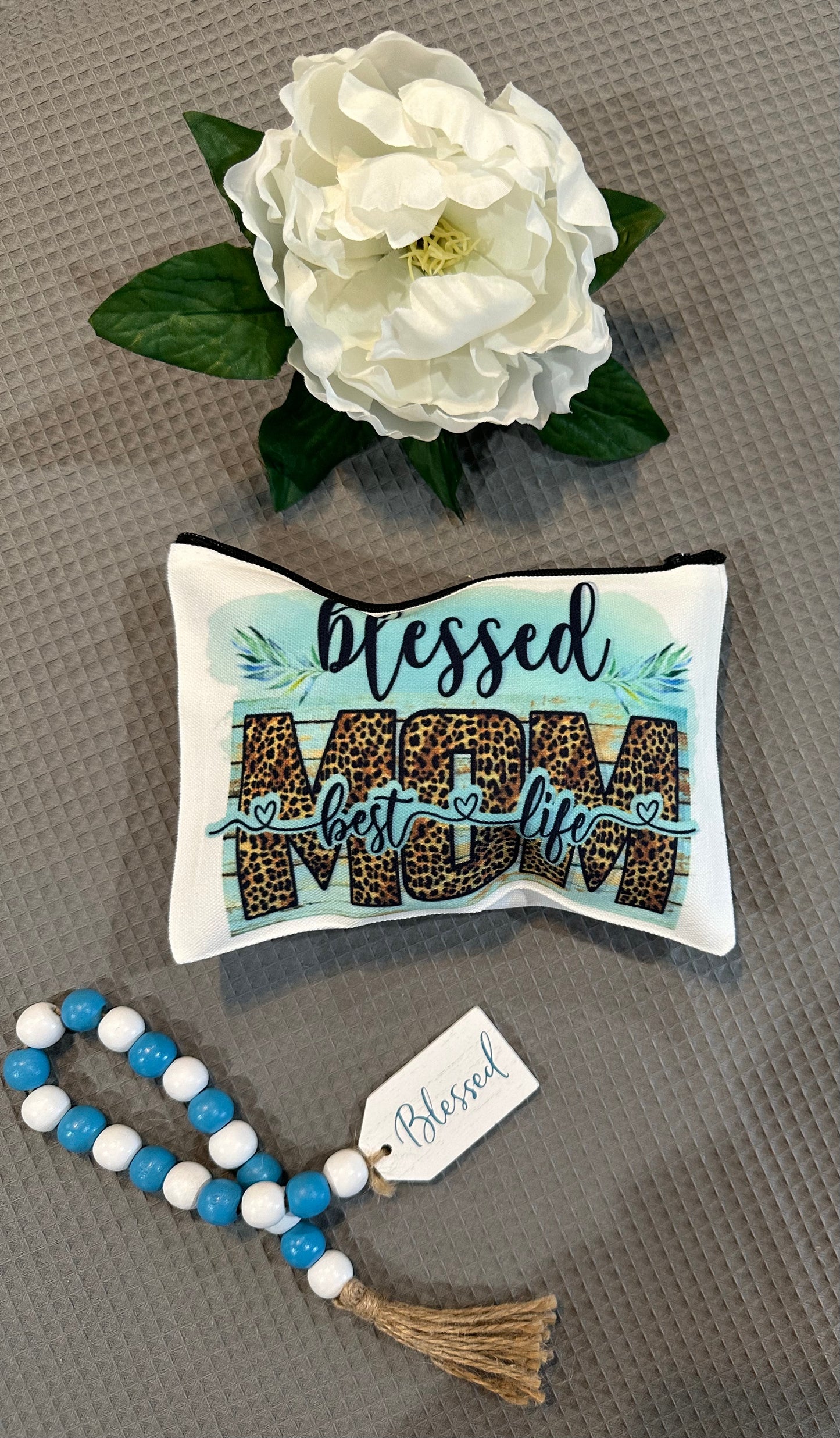 Blessed Mom Cosmetic Bag