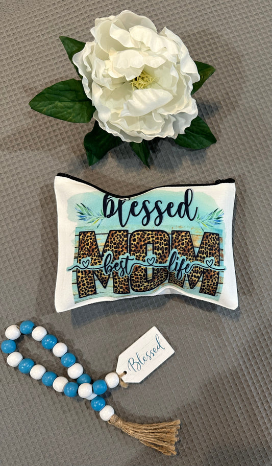 Blessed Mom Cosmetic Bag